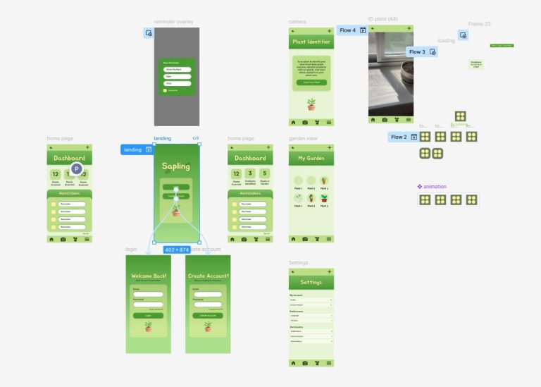AR Enhanced Plant Care App