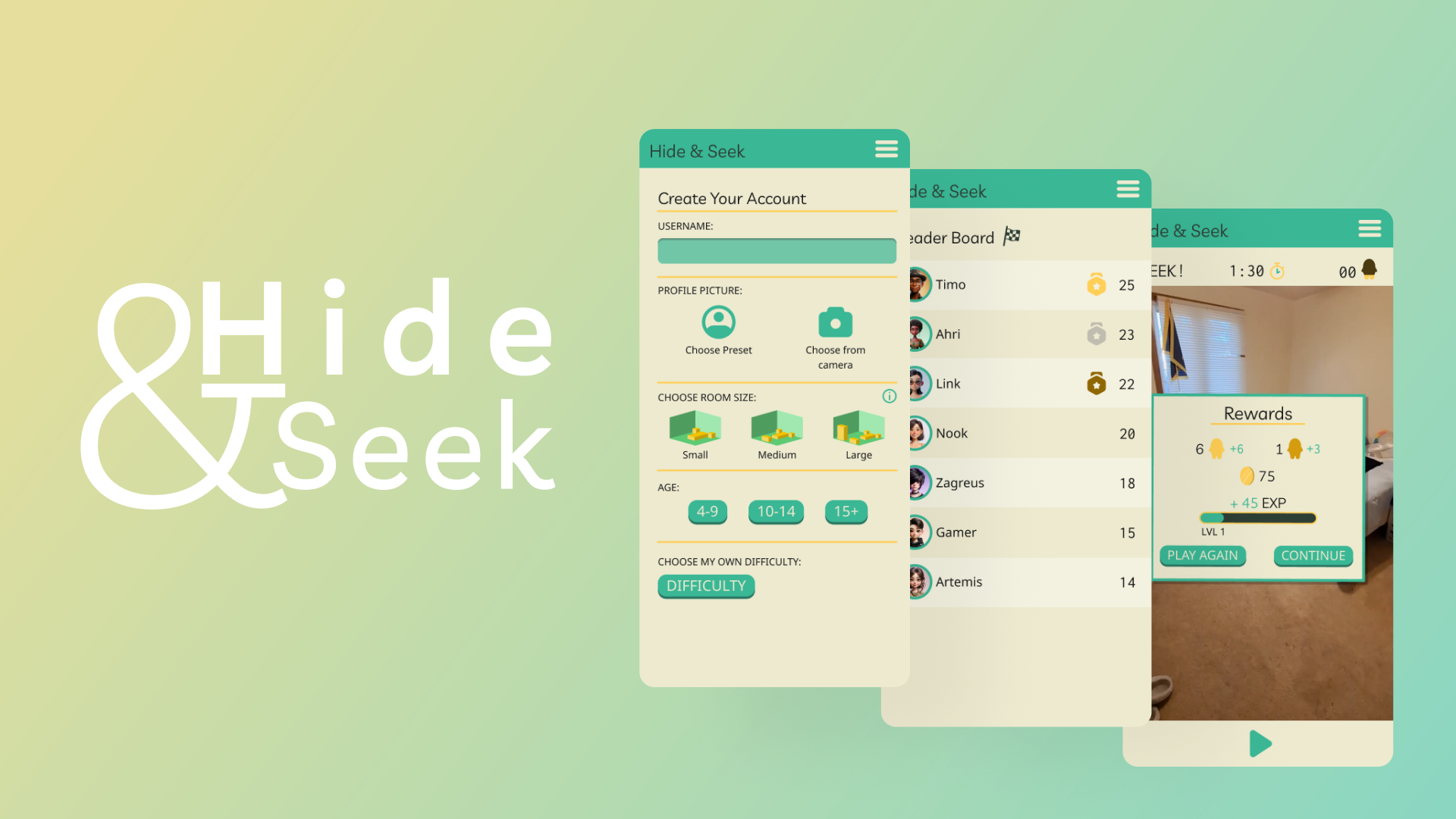 Hide & Seek: AR App